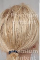 Hair Woman White Casual Slim