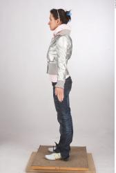 Whole Body Woman White Casual Slim