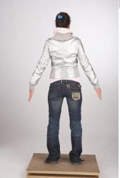 Whole Body Woman White Casual Slim