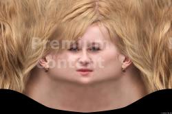 Female head texture