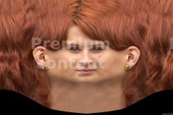 Female head texture