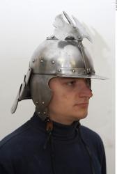 Head White Helmet Costume photo references