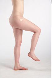 Leg Whole Body Woman Animation references Nude Slim Studio photo references
