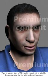 3D Model White Man