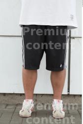 Leg Man White Casual Shorts Average