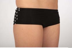 Hips Whole Body Woman Underwear Pants Slim Studio photo references