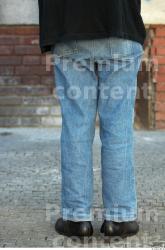 Leg Man Casual Jeans Average Street photo references