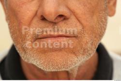 Mouth Man White Average Wrinkles