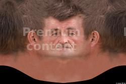 Male head texture