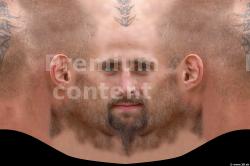 Male head texture