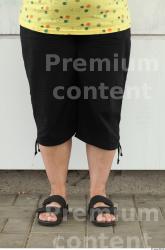 Leg Woman Casual Skirt Overweight Street photo references