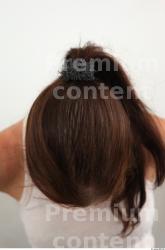 Hair Woman White Slim