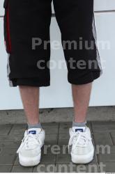 Calf Man Sports Shorts Slim Street photo references