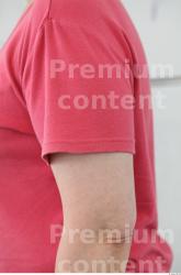 Arm Woman White Casual T shirt Overweight