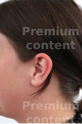 Ear Woman White Casual Average