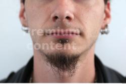Mouth Man Average Bearded Street photo references