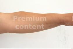 Forearm Man White Nude Overweight