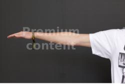 Arm Man White Casual T shirt Average