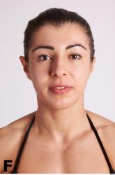 Face Phonemes Woman White Muscular