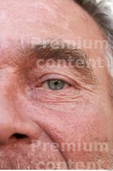 Eye Man White Average Wrinkles