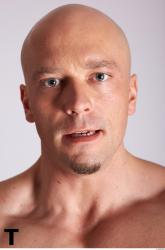 Face Phonemes Man White Muscular Bald