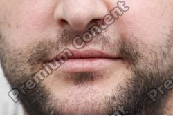 Mouth Man White Chubby Bearded