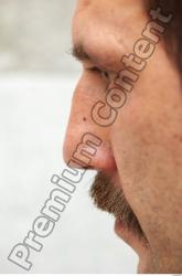 Nose Man White Average Bearded