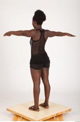 Whole Body Woman T poses Sports Average Studio photo references