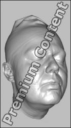 Female head 3D scan - Romana