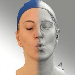 3D head scan of emotions and phonemes - Jana