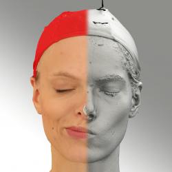 3D head scan of emotions and phonemes - Dana