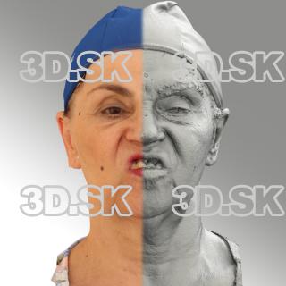 3D head scan of Blanka 11 FV - Blanka