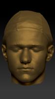 Male 3D head scan # 119