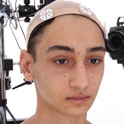 Retopologized 3D Head scan of Vojta Source Images
