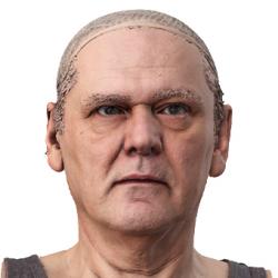 Owen Martin Raw Head Scan