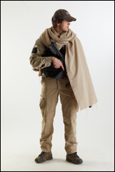 Reece Bates Sniper with Gun Pose 2 