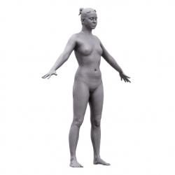 Monika Base Scan Body Nude