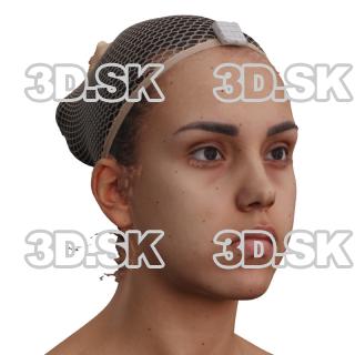 Eva Seco Raw Morph Scan - 25 Jaw Sideways Right