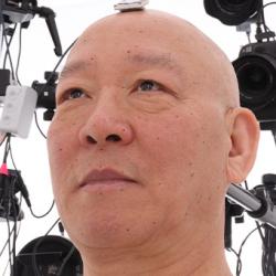 Retopologized 3D Head scan of Iwasaki Mashai Source Images