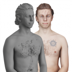 Kenan #07 Groom 3D Scan