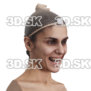 Aasima Shaban Raw Morph Scan -  Smile Open Jaw…