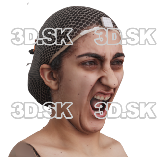 Anbara Usman Raw Morph Scan -  Jaw Scream Nose…