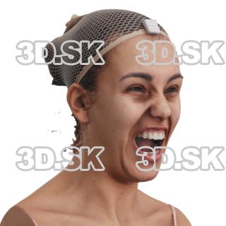 Eva Seco Raw Morph Scan -  Jaw Scream Nose…