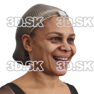 Raenia Freeman Raw Morph Scan - Smile Open Jaw Drop