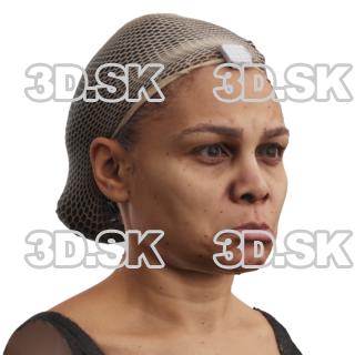 Raenia Freeman Raw Morph Scan - Lower Lip Protude