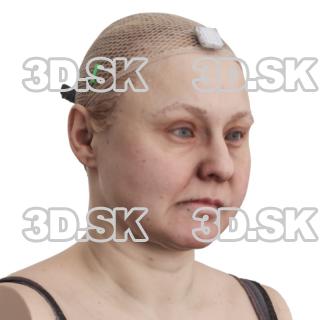 Cheyenne Stokes Raw Morph Scan - Jaw Side Ways Right