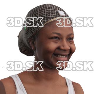 Dina Moses Raw Morph Scan -  Smile Open