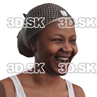 Dina Moses Raw Morph Scan -  Smile Open Jaw…