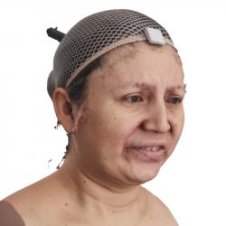 Head Woman 3D Phonemes And Emotions Hispanic