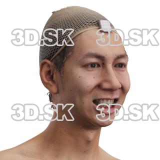 Kashiwagi Kenkichi Raw Morph Scan -  Jaw Clencher Teeth